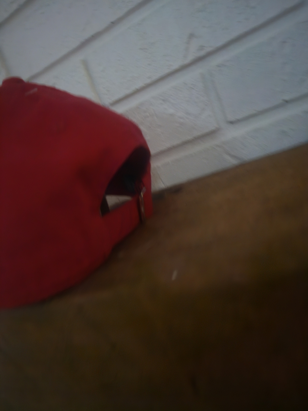 Nike Red Jordan Embroidered Baseball Cap - Men's Sport Hat Large - Picture 3 of 3